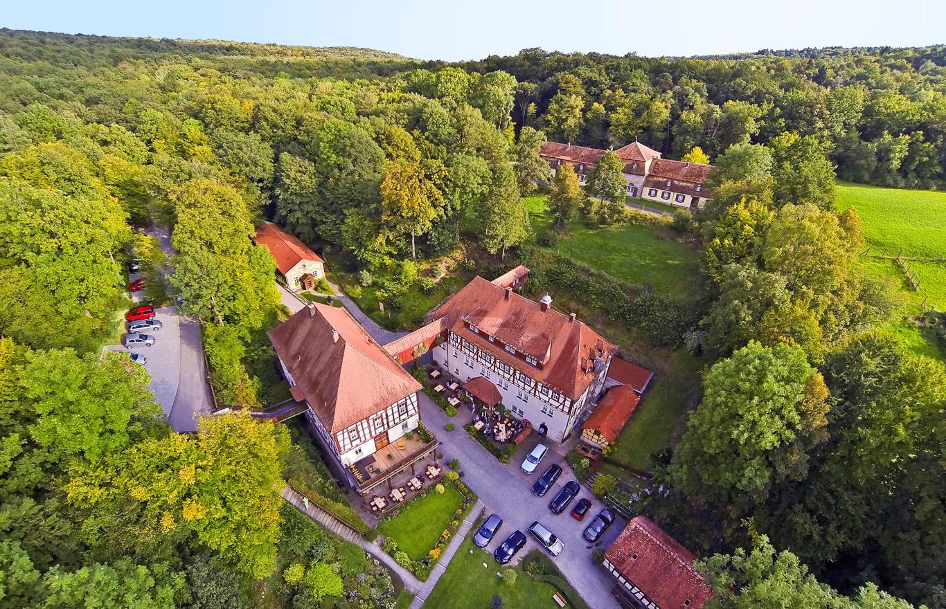 Waldgasthof Wildbad Burgbernheim Екстер'єр фото