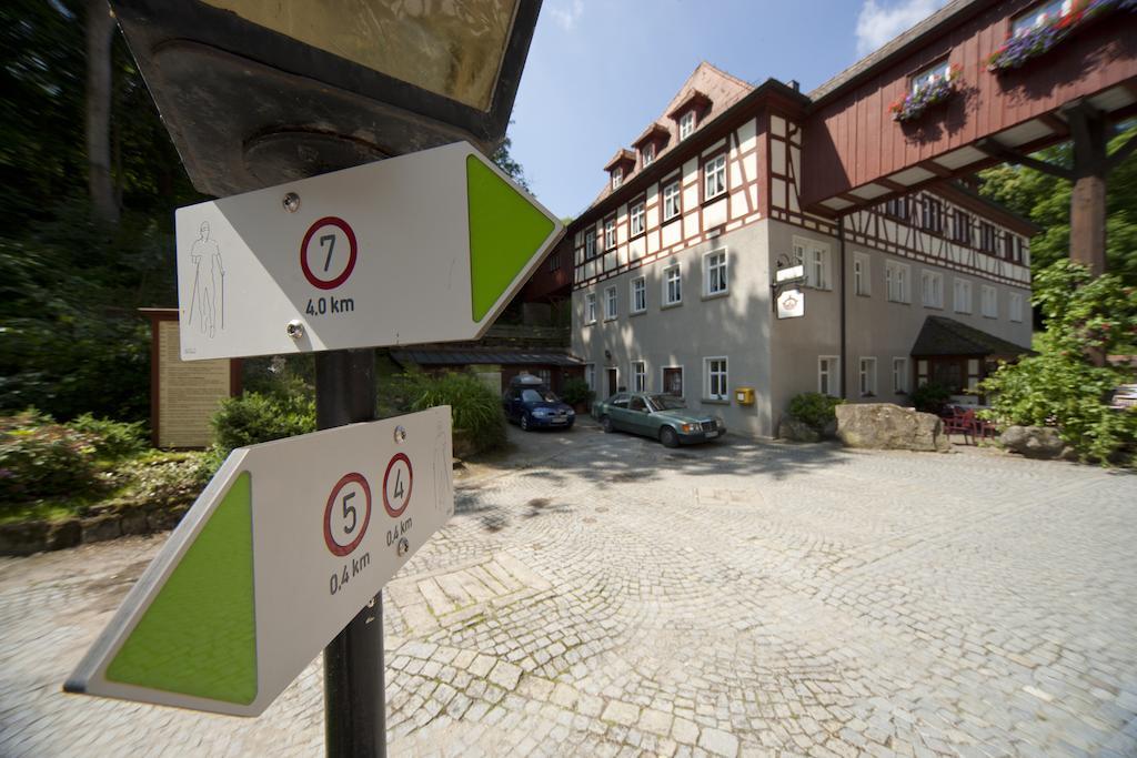 Waldgasthof Wildbad Burgbernheim Екстер'єр фото